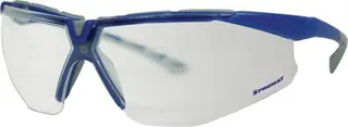 Schutzbrille Daylight Flex EN 166 Bügel grau/dunkelblau,Scheibe klar PC PROMAT – Bild 2
