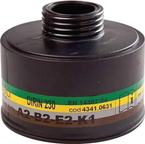 Mehrbereichsfilter DIRIN 230 A2B2E2K1 EN 14387 f.4000 370 800,4000 370 829