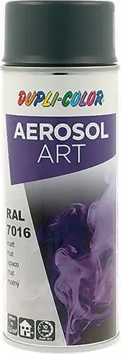 Buntlackspray AEROSOL Art grau matt RAL 7016 400 ml Spraydose