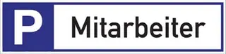 Parkplatzbeschilderung Parkplatz f.Mitarbeiter L460xB110mm