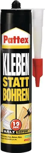 Montagekleber Kleben statt Bohren weiß 400g Kartusche PATTEX