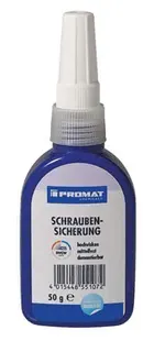 Schraubensicherung 50g mf.hochvikos dunkelblau Flasche PROMAT CHEMICALS