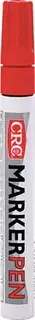 Permanentmarker MARKERPEN rot Strich-B.1-4,5mm Schreibspitze