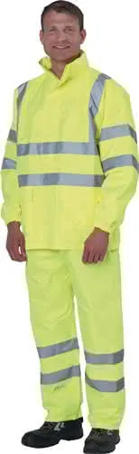 Warnschutz-Regenjacke Gr.XL gelb PREVENT PES
