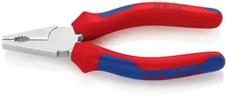 Kombizange L.140mm verchr.Mehrkomp.-Hülle KNIPEX