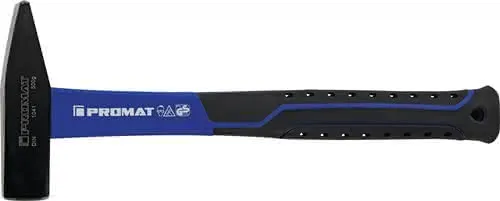 Schlosserhammer 500g Fiberglas PROMAT 3-Komp.PROMAT