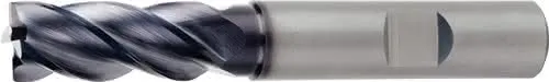 Schaftfräser DIN 6527L HPC D.4mm Einsatz-L.11mm VHM TiAlN HB Z.4 lang