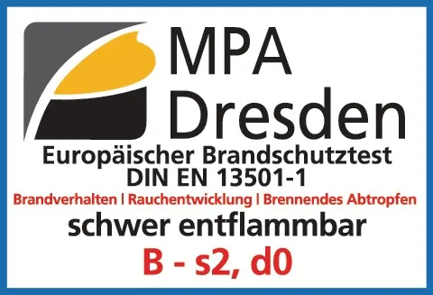 Spritzerschutzdecke JT 650 G1 E-Glasgew. m.einseit.Alufixbesch. L2000xB2000ca.mm