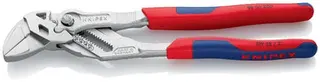 Zangenschlüssel L.250mm Spann-W.52mm verchr.Mehrkomp.-Hülle KNIPEX
