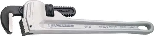 Einhandrohrzange ALUDUR Gesamt-L.1200mm Spann-W.168mm f.Rohre 6 Zoll