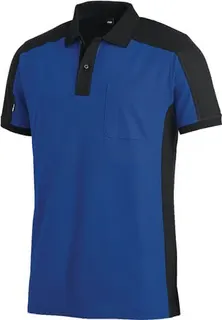 Poloshirt KONRAD Gr.XL royal/schwarz FHB CO/40% PES FHB