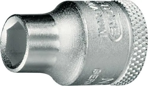 Steckschlüsseleinsatz 30 3/8 Zoll 6-kant SW 21mm L.31mm GEDORE