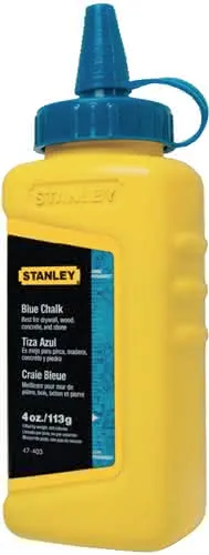 Schlagschnurkreide 115g blau wasserfest,schwer löslich Ku.-Flasche