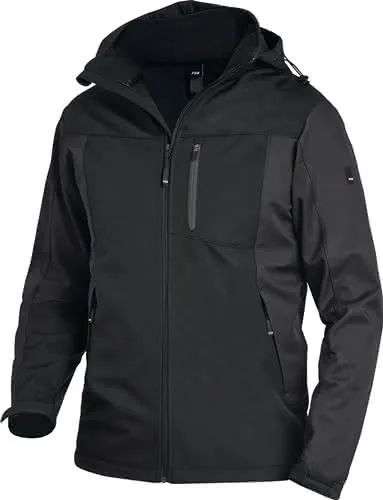 Softshelljacke JANNIK Gr.L anthrazit/sch warz