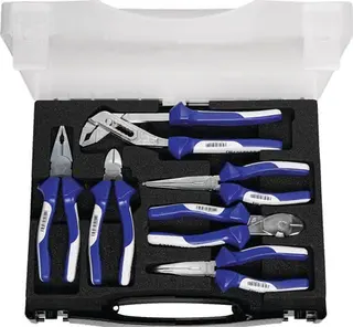 Zangensatz Inh.6tlg.verchr.Kunststoffkoffer PROMAT