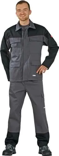 Schweißerschutz-Bundjacke Weld Shield Gr .50 grau/schwarz