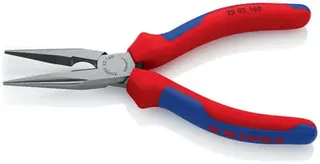 Flachrundzange L.160mm flach/rund ger.pol.Mehrkomp.-Hüllen KNIPEX – Bild 4