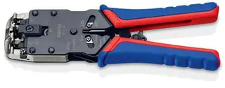 Crimpzange f.Westernstecker L.200mm KNIPEX