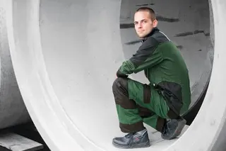 Arbeitshose FLORIAN Gr.52 grün/schwarz F HB