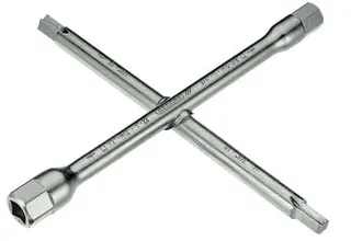 Sanitärkreuzschlüssel 378500 220x220mm 14-Fach-Funktion GEDORE