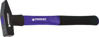 Schlosserhammer 1000g Stiel-L.360mm 3-Komponentenstiel m.Stahlschutzhülse