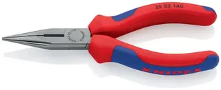 Flachrundzange L.140mm flach/rund ger.pol.Mehrkomp.-Hüllen KNIPEX – Bild 3