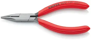 Flachrundzange L.125mm flach/rund ger.pol.Ku.-Überzug KNIPEX – Bild 3