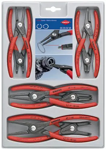 Sicherungsringzangensatz 8-tlg.KNIPEX