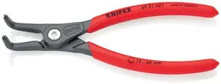 Außensicherungsringzange A 21 f.Wellen D.19-60mm 90Grad gew.L.165mm KNIPEX