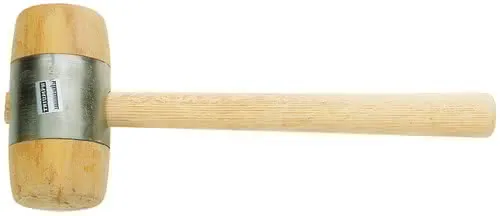 Holzhammer Kopf-Ø 60mm 340g Weißbuche