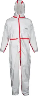 Schutzoverall CoverStar Plus® Gr.XL weiß /rot PSA III COVERSTAR