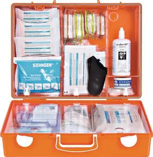 Erste Hilfe Koffer Beruf SPEZIAL Werksta tt B400xH300xT150ca.mm orange SÖHNGEN