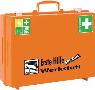 Erste Hilfe Koffer Beruf SPEZIAL Werksta tt B400xH300xT150ca.mm orange SÖHNGEN – Bild 2