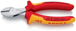 Kompaktseitenschneider X-Cut® L.160mm Mehrkomp.-Hülle KNIPEX