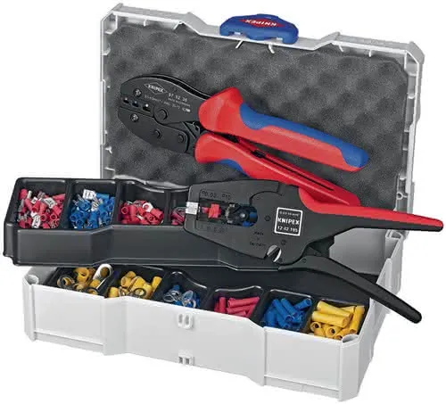 Kabelverbindersortiment 287-tlg.0,5-6 mm² Sortimentskoffer KNIPEX