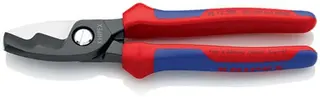 Kabelschere L.200mm Mehrkomp.-Hüllen KNIPEX