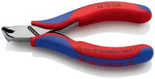 Elektronikschrägschneider L.120mm Facette nein pol.KNIPEX