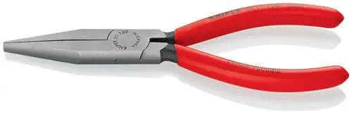 Langbeckzange Gesamt-L.160mm Form 1 Kopf pol.lang,fl.Ku.-Überzug KNIPEX