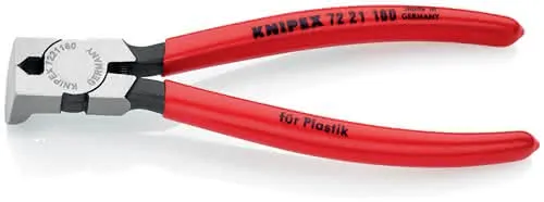 Seitenschneider f.Ku.Gesamt-L.160mm pol.85Grad gew.Ku.-Überzug KNIPEX
