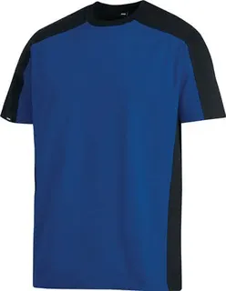 T-Shirt MARC Gr.XL royal/schwarz FHB Ringspinn-Baumwolle FHB