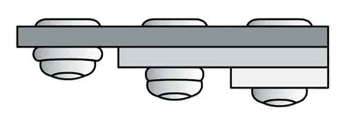Blindniet PolyGrip® Nietschaft dxl 3,2x8mm Alu/Stahl 1000 St.GESIPA