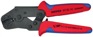 Crimpzange kurze Bauform L.195mm 0,1-1,5 (AWG 27-16) mm² KNIPEX