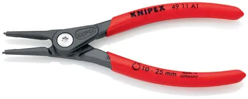 Präzisionssicherungsringzange A 1 f.Wellen D.10-25mm L.140mm KNIPEX