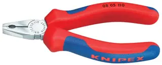 Minikombizange L.110mm verchr.Mehrkomp.-Hülle KNIPEX
