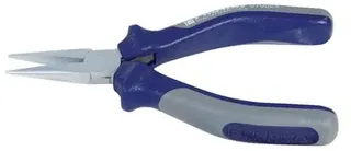 Elektronikspitzzange Gesamt-L.130mm ger.verchr.Mehrkomp.-Hülle PROMAT