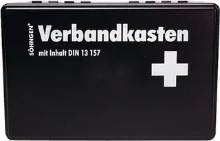 Betriebsverbandkasten,kl.KIEL B260xH160x T80ca.mm schwarz SÖHNGEN