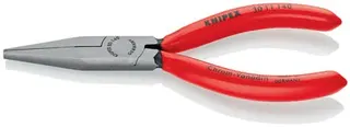 Langbeckzange Gesamt-L.140mm Form 1 Kopf pol.lang,fl.Ku.-Überzug KNIPEX