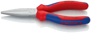 Langbeckzange Gesamt-L.160mm Kopf pol.halbrd.Mehrkomp.-Hüllen KNIPEX