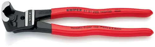 Bolzenvornschneider Gesamt-L.200mm Kopf pol.Ku.-Überzug KNIPEX
