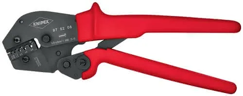 Crimpzange L.250mm 0,25-6 (AWG 23-10) mm² KNIPEX